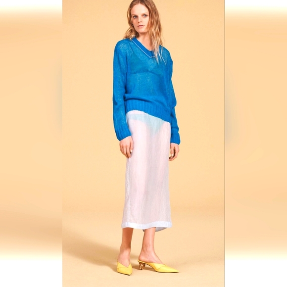 BNWT! Zara metal heeled mules limited edition - Picture 4 of 11